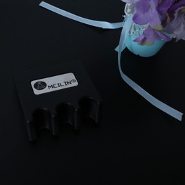 MagiDeal Portable Billiards Snooker Stick Rack Pool Cue Holder Stand - Black - Black 3 Pool Cues