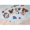 MP Studia Who Said Woof Magnets SR-409 Plastic Canvas MP