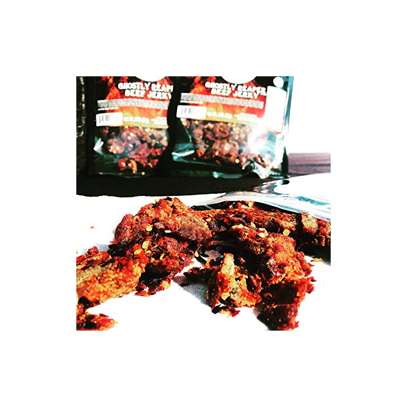 Carolina Reaper Ghost Pepper Beef Jerky - 3 Pack -