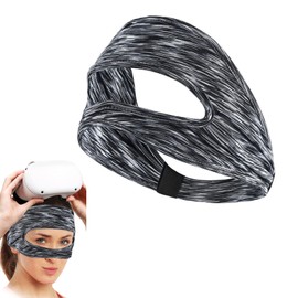 SensaBliss VR Mask, Eye Mask for Goggles, Protective Eye Mask, Sweat Proof Cover, VR Goggles, Eye Mask, Washable Face Mask, Absorbent, Quick Drying, Breathable, Soft, Universal, Wide Compatibility