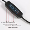 Swing Arm Desk Light with Clamp USB 3 Lighting 10