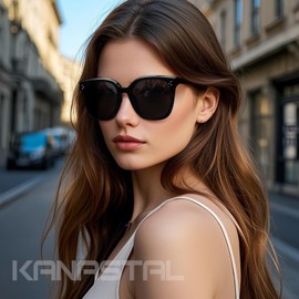 KANASTAL Sunglasses, Women's, Men's, Korean Light Blocking, Large, UV400, UV Protection, Ultra Lightweight, For Mountain Climbing, Fishing, Driving, Baseball, Painless, Comfortable, Travel, Stylish,