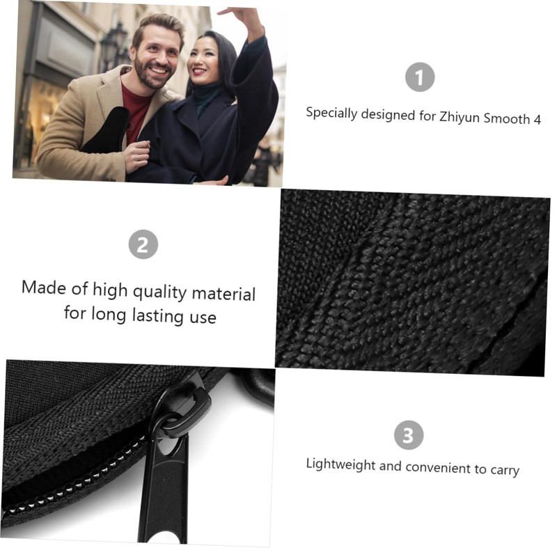 KICHOUSE 1pc Portable Gimbal Stabilizer Carrier Bag for Smooth Durable