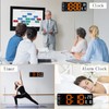 Fuloon 13 inch Large Digital Wall Clock, Digital Alarm Clock,