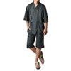 Arge C4R Jinbei, Sweat-Absorbent, Quick Drying, Yukata, Easy, Easy Chin,