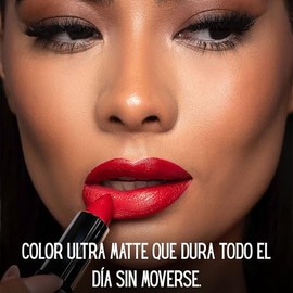 GOC, Labial mate, Lipstick High Adiction, Textura Suave, Larga duración, Color Bitter, GL508
