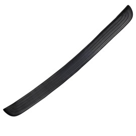SYF-UN Car Rear Bumper Protector,Universal Rear Bumper Guard Protector for Car,Anti-scratch Rubber Rear Bumper Protector Cover,bumper protector strip for Car Pickup Truck SUV (Black)