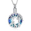 XSMZB Giraffe Urn Necklace for Ashes of Loved One Tree