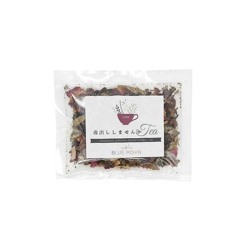 ハーブティー 毒出ししませんか tea 茶葉タイプ 15g ローズヒップ ハイビスカス ペパーミント ブレンド オリジナル