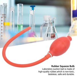 Rubber Squeeze Bulb Syringe Balls Explosion Proof Pressurized Laboratory Rubber Balls Suction Pump Pressurized Syringe and Efficient Lab Suction Balls