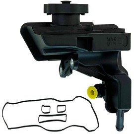 Phoddar 603-845 - Depósito de aceite para dirección asistida, botella con tapa para para/d Focus 2006, 2007, 2008, 2009, 2010, 2011, Transit Connect 2010-2011, 2.0L/2.3L, 9S4Z3E764A 6S4Z3Z3Z3 E764B B