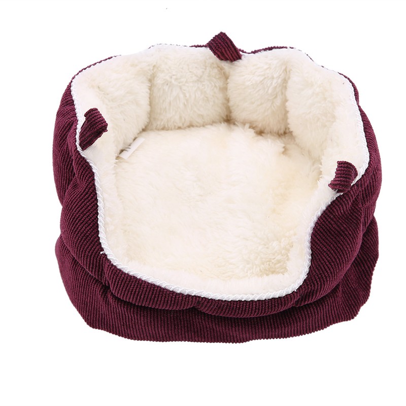 Small Animal Winter Warm Bed House Washable Pet Nest Sofa