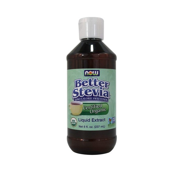 Now Foods- Better Stevia Organic Liquid Sweetener - 8oz
