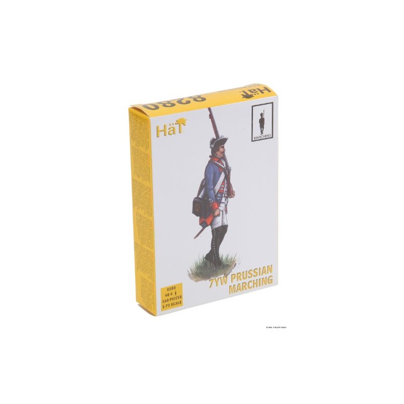 HaT 1/72 7 Years War Prussian Infantry Marching