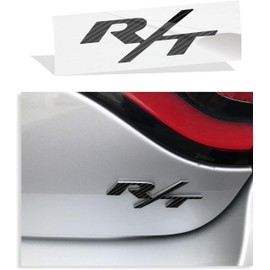 Reflective Concepts - R/T Trunk Emblem Overlay Decal Sticker - 2006-2023 Charger R/T- (Color: Carbon Fiber)