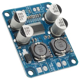 Pro Bamboo Kitchen 2PCS Audio System Speaker Converter Mono Digital Audio Power Amplifier Chip 46x35mm for Home Power Systems DIY Speaker Boxes