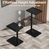 YUHFERA Sofa Armrest Tray Table for Couch - 360° Swivel