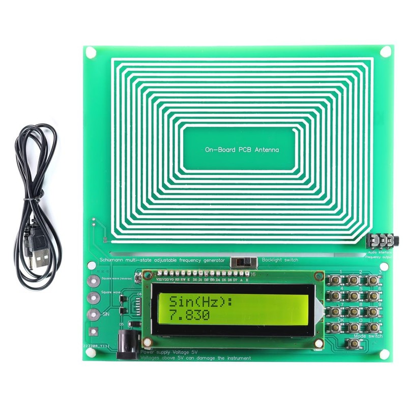 Schumann Wave Generator, 7.83HZ Schumann Wave Ultra Low Frequency Pulse
