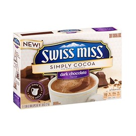 Swiss Miss Simply Cocoa Dark Chocolate - 8ct (Pack of 12)
