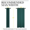 NICETOWN Thermal Insulated Solid Grommet Blackout Curtains/Drapes/Panels for Dining Room