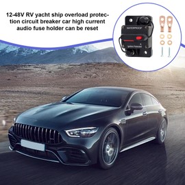 Breaker Switches | Car Stereo Audio Inline Fuse Block Holders Inverter | Waterproof Automotive Protection Switches for Marine, Truck