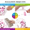 Girls 6th Birthday Balloons Pack of 16Pc,12inch Pink and White