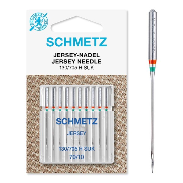 SCHMETZ Domestic Sewing Machine Needles | 10 Jersey Needles |