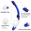 EnzoDate Optical Diving Gear Kit Myopia Snorkel Set, Different Strength