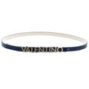 VALENTINO, Belty (VCS6W555) Cinture Mat Plastic Belt, Blue (Donna)