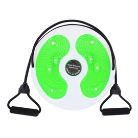 ShawFly Twist Waist Disc Board Waist Slimming Fitness Multifunctional Massage Foot Sole Home Fitness Equipment (Green)