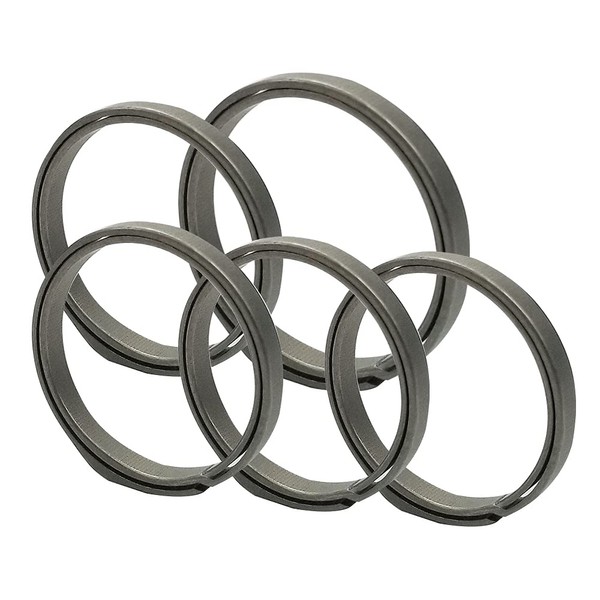 [TITAN MANIA] Titanium Mania Key Ring, Gray, 1 L Size