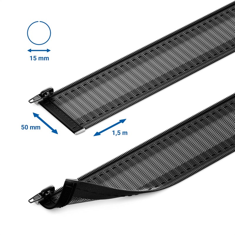 deleyCON 1.5 m Cable Sleeve with Zip 15 mm Diameter