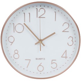 matakoko315 Wall Clock, Simple Design, For Indoor Rooms, Continuous Second Hand, Sweep Type, Analog, Circular, 3 Types, Living Room, Children's Room, Dining Room, Office, Black, Red, Black, White,