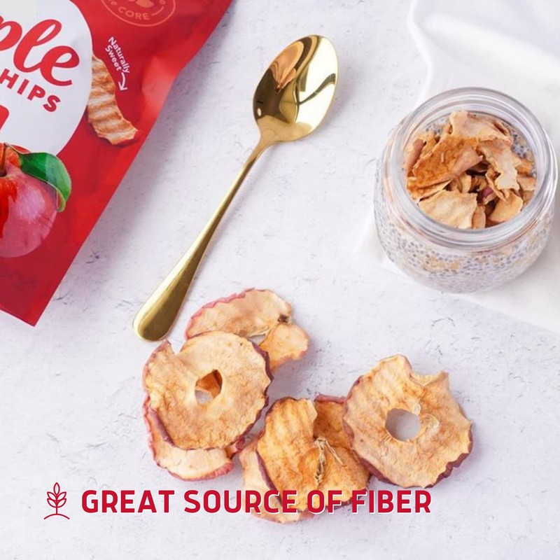 Simple Slices Gourmet Nut Baked Apple Chips (Red Apple, 0.75