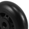 BIUDECO 4pcs Gym Accessory Wheels Plastic Roller Exercise Wheel Replaceable