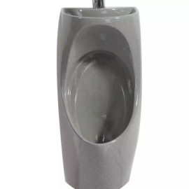 남자 소변기 세면대 벽걸이형 절수형 절수 벽걸이 [F. 검은색 심플 세면대] Men's Urinal Sink Wall-Mounted Water-Saving Type [F. Black Simple Sink]