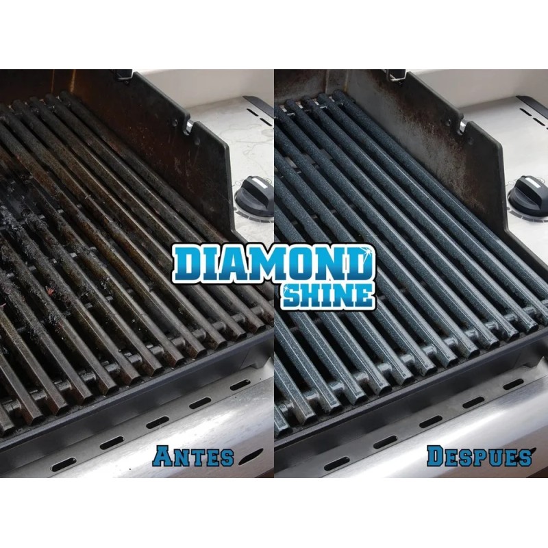 Quita Sarro,manchas De Agua,vidrios, Diamond Shine Pac 4 Pz