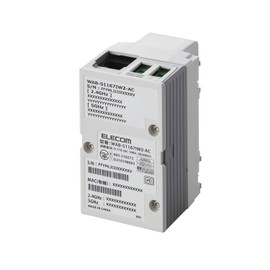 Elecom WAB-S1167IW2-AC 11ac 867+300Mbps Wireless AP Supports Corporate Multimedia Outlet AC Power Supply