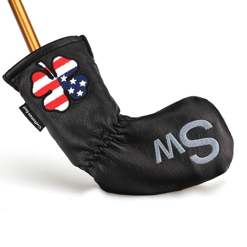 Craftsman Golf 11pcs /Set (4,5,6,7,8,9,A,S,P,L,X) USA US Flag Clover Leather