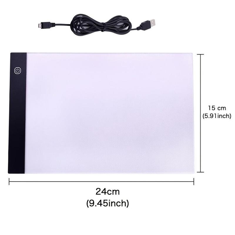 LED Drawing Tablet, Multifunctional Adjustable Brightness Drawing Tablet, Game Drawing