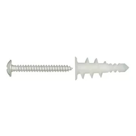 R Rawlplug Caja 100 Tornillos Y Taquetes De Plástico Para Panel De Yeso
