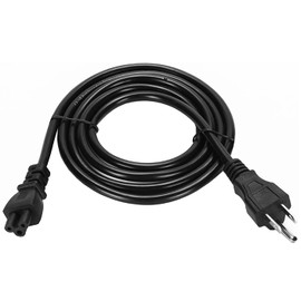 Traovien AC Power Cord, T5 T8 Power Extension Cord, 3 Plug AC Cable, 3 Prong Cable for t8/t5 Integrated led Tube Light, T5 Grow Light Power Cord, 3 Pin Black 1.5M/5Ft