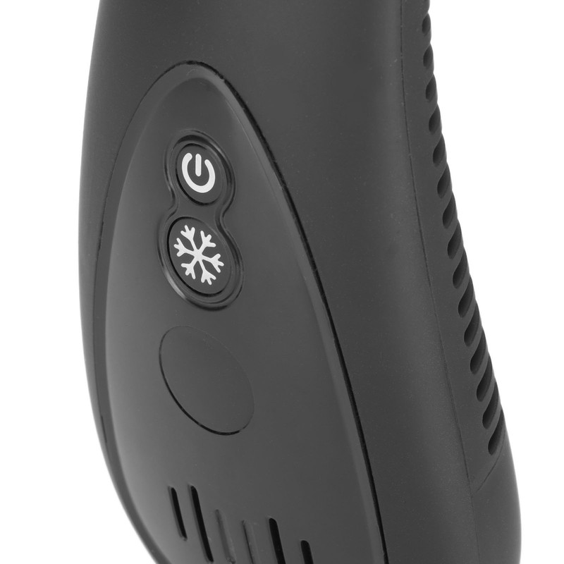 Neck Fan Black 3 Speed Modes USB Charge Hands Free