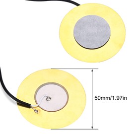 VGEBY Guitar Pickup, Guitar Preamp Amplifier Pickup for Piezo Pickup Accessories with Seals, Nuts, Ribbon, Gommures Piezo Disc 50 mm