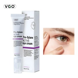 VGO Crema Contorno De Ojos Anti-Ojeras y Bolsas Antiarrugas Hidratante Pro-Xylane Ácido Hialurónico 6D Hidratante VGO