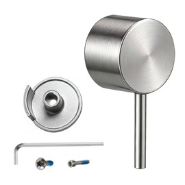 All Metal Replacement for Moen Tub/Shower Lever Handle, Compatible with Moen Posi Temp Shower Handle and for Cartridge,Single Handle Faucets for Adjust Water Volume and Temperature,Brushed Nickel