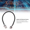 2 Pcs 22in Ignition Coil Extension Harness Relocation Cable for