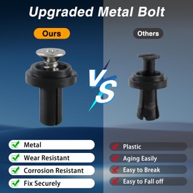 Tailgate Stop Bumper Cushion Rubber Bushing LH & RH Fit for Ford F-150 2015-2020 Replace#: FL3Z-99439A00-B FL3Z 99439A00-A