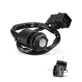 Ignition Key Switch Fit for Honda UTV Pioneer 1000 SXS1000M3 5 6 2016-2023, Replace 35100-HL4-A01 35100-HL4-AK1