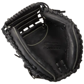 ZETT BJCB74412 Boys Baseball Catcher Mitt, Soft Steer, For Catchers, Right Throw
